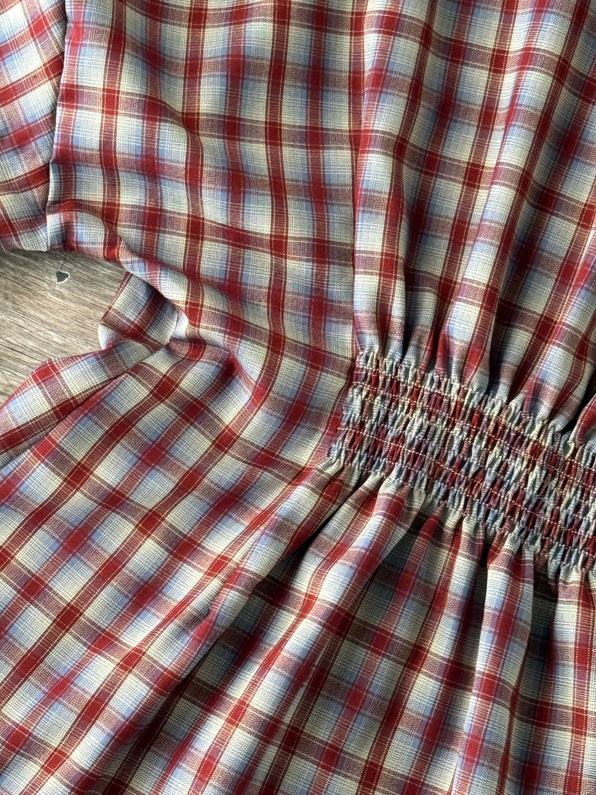 Camicia scozzese elast