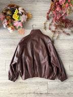 Bomber Foderato vinaccia