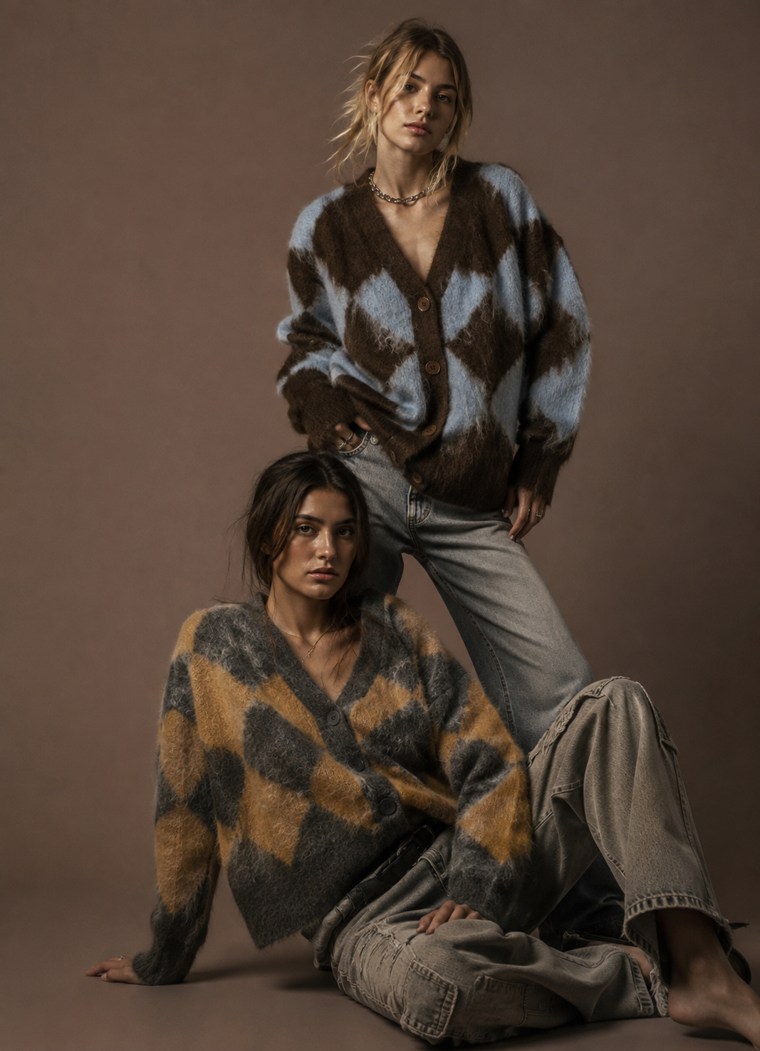 Cardigan Losanghe