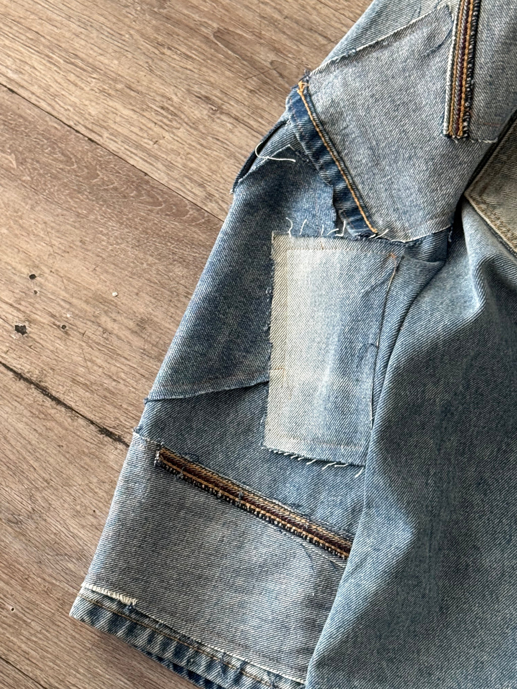 Jeans Baggy Patchwork
