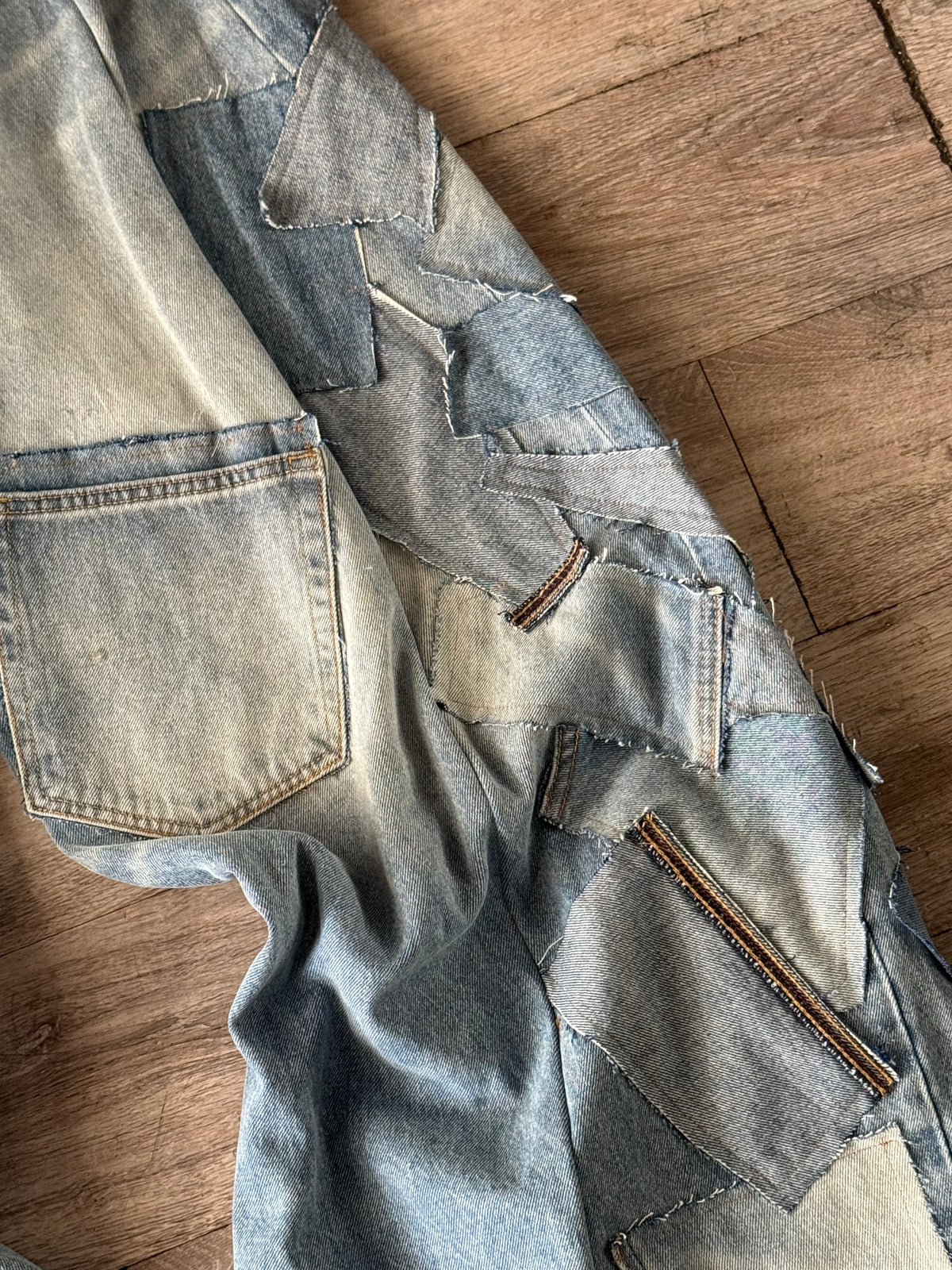 Jeans Baggy Patchwork
