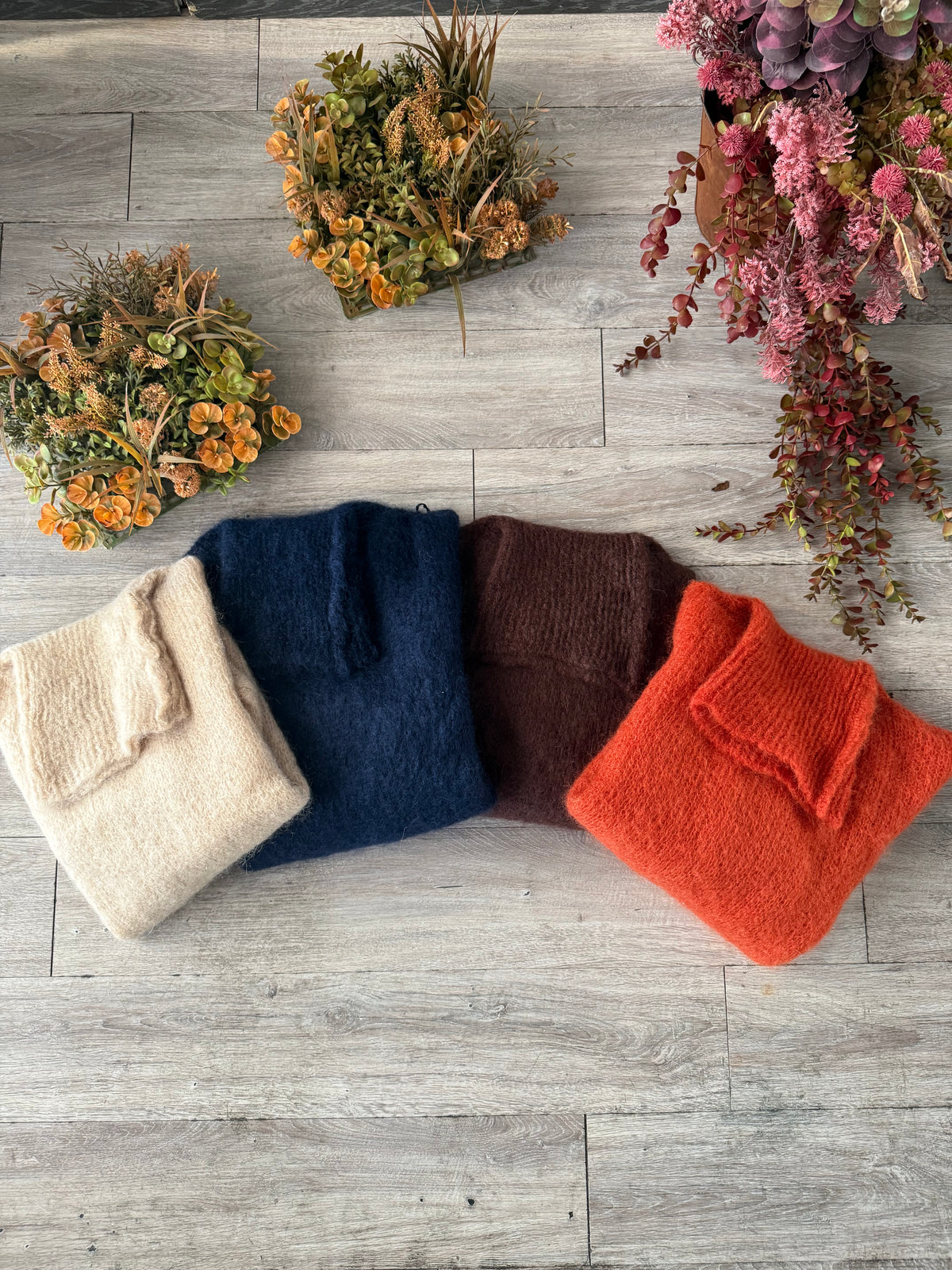 Maglia mohair dolcevita