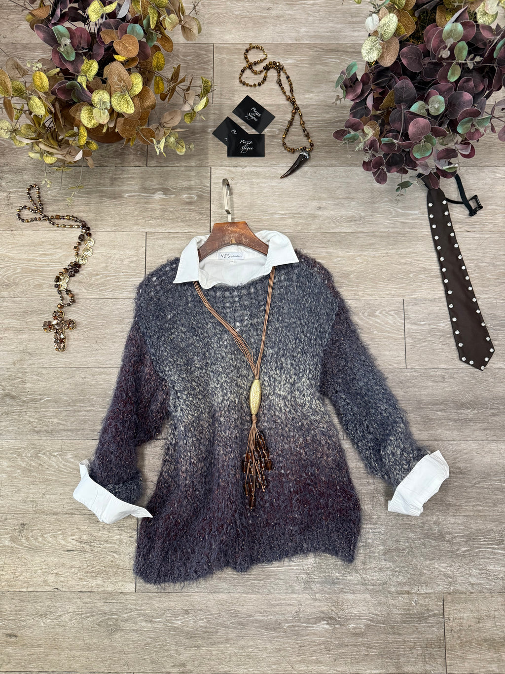 Maglia Boucle Color