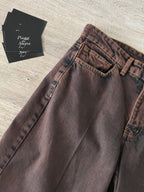 Jeans Palazzo Moka