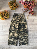Jeans cargo camouflage