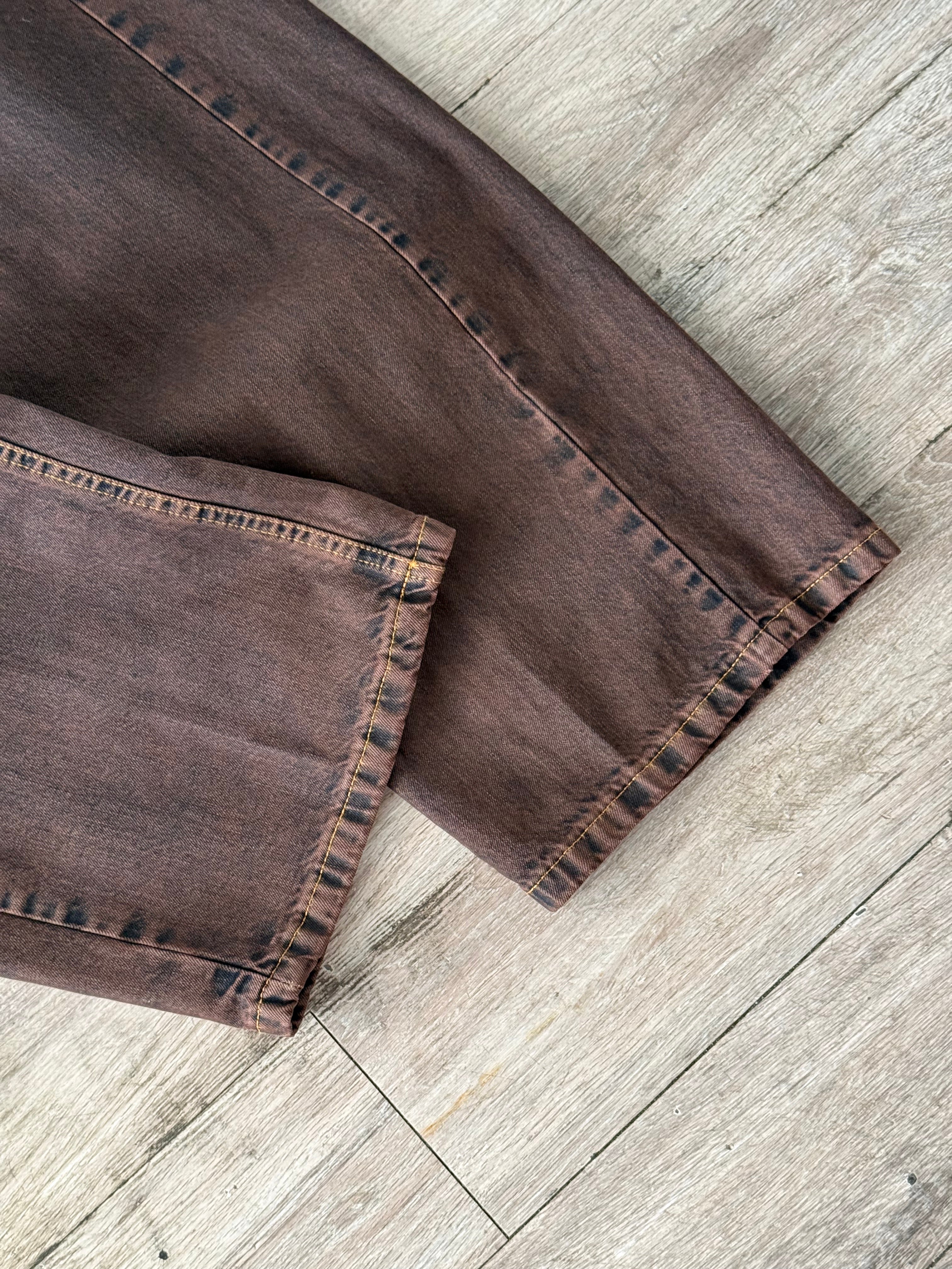Jeans Palazzo Moka