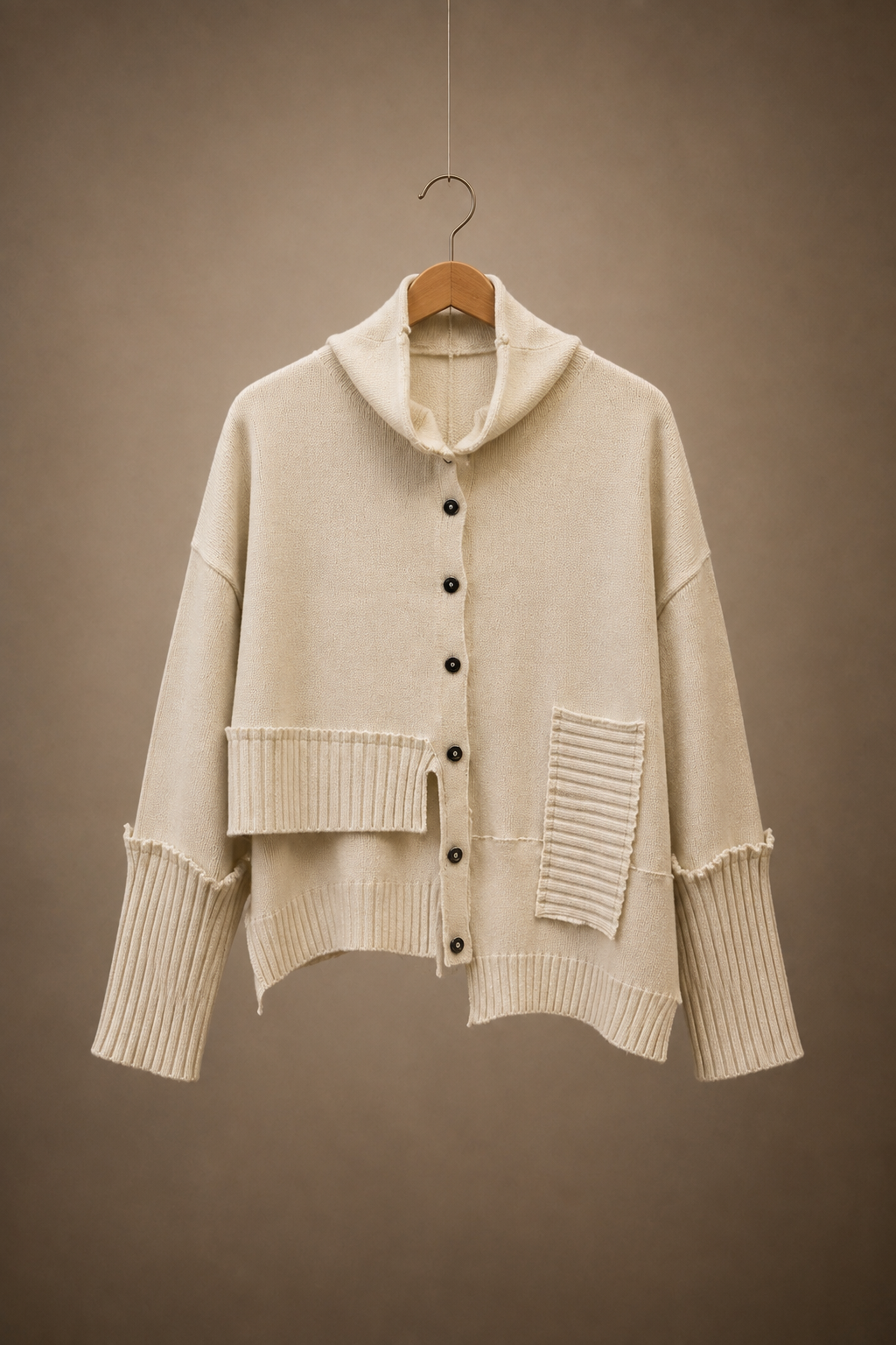 Cardigan collo alto GW