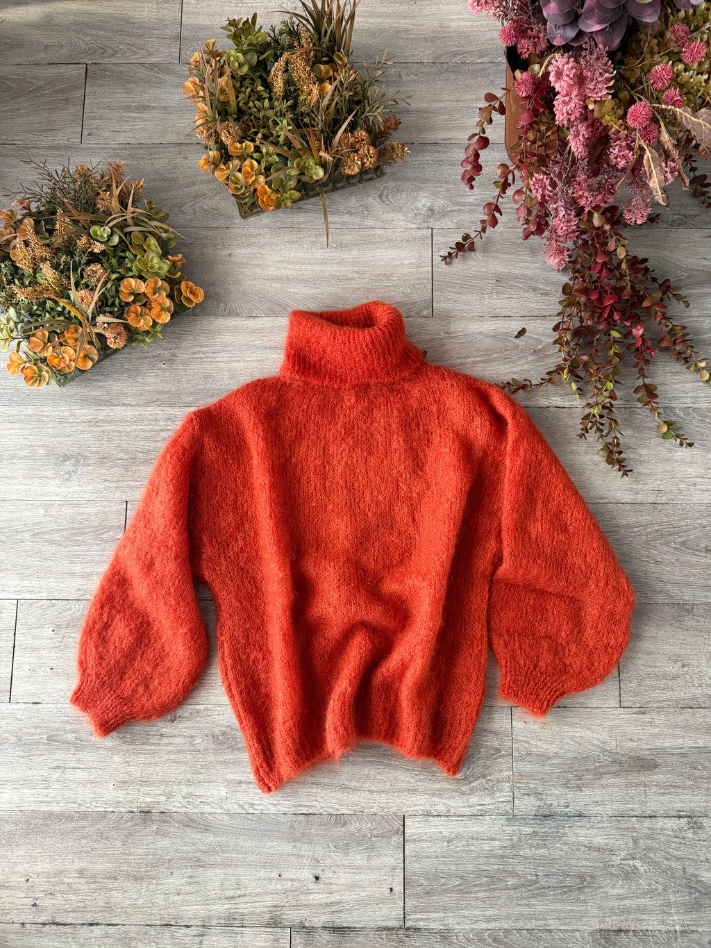 Maglia mohair dolcevita