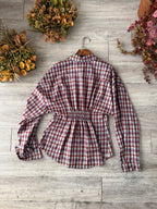 Camicia scozzese elast