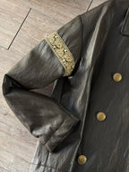 Giacca Ecopelle military