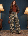 Jeans cargo camouflage