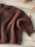 Maglia mohair manica corta