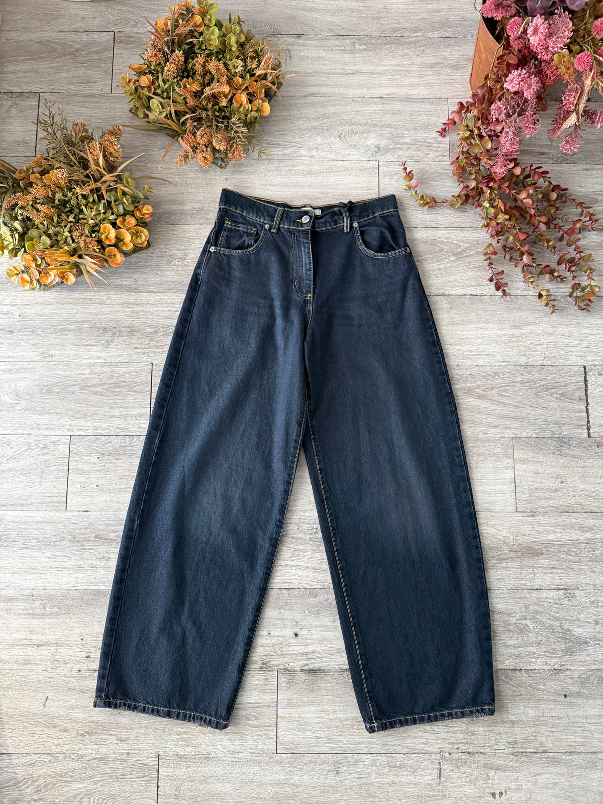 Jeans vita bassa baloon