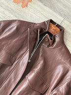 Bomber Foderato vinaccia