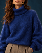 Maglia mohair dolcevita
